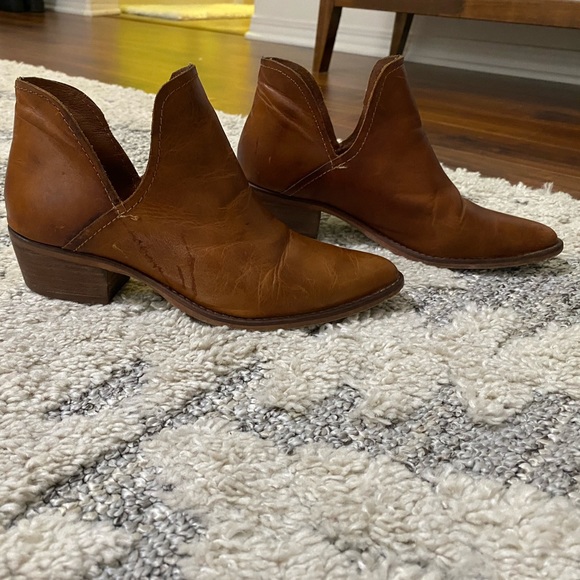 Steve Madden Austin Leather booties - cognac - Picture 2 of 10
